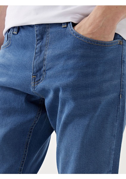 Yeni Sezon Slim Fit Erkek Jean Pantolon - S5KK58Z8 modelleri