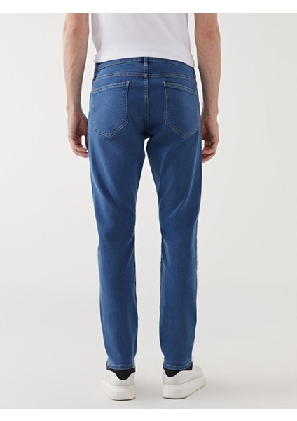 Yeni Sezon Slim Fit Erkek Jean Pantolon - S5KK58Z8 fırsatları