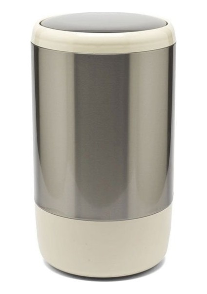 M-E12-09 Lima 20LT Çöp Kovası Bej (Iç Kovalı)