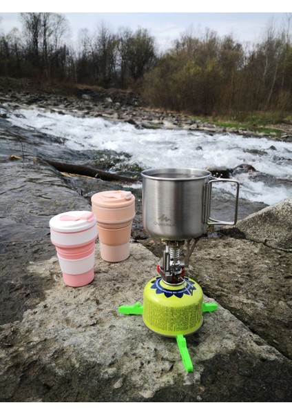 Kamp Sobası İçin Gaz Tenekesi Standı 3D fiyatları