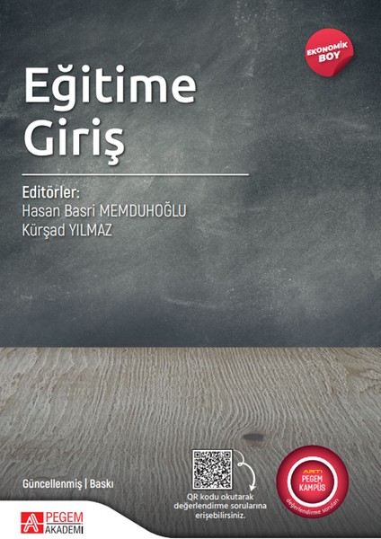 Eğitime Giriş - (Ekonomik Boy)