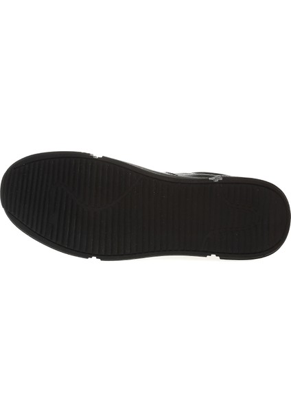 BASEL M AYAKKABI 40-45 DeriSiyah Erkek Sneaker modelleri