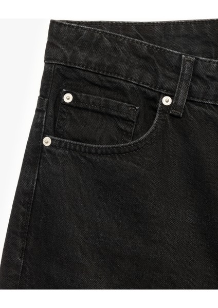 Pamuklu Normal Bel Loose Fit Jean Pantolon - Steve Jean modelleri