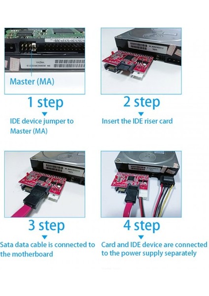 Ide-Sata Sata/İde 3.5" Inç 40 Pin Çift Yönlü Çevirici Aparat fırsatları