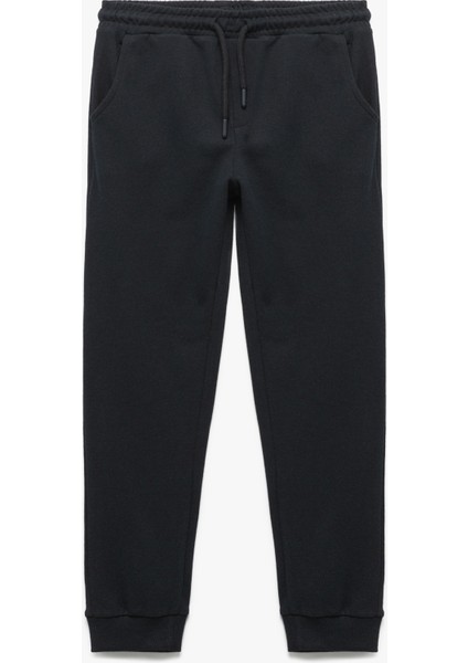 Beli Bağcıklı Cepli Basic Jogger Eşofman Altı