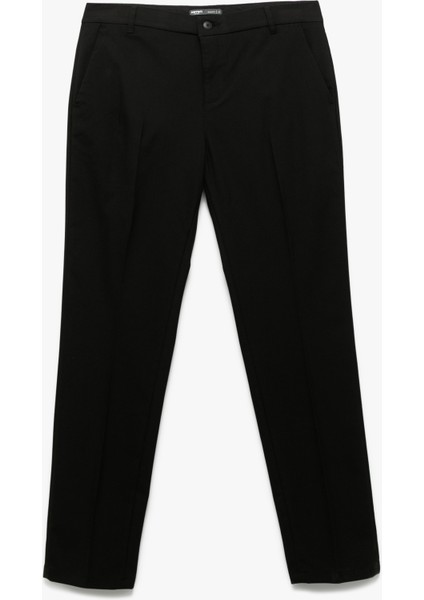 Düğmeli Cep Detaylı Slim Fit Kumaş Pantolon modelleri