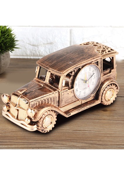 Çok Fonksiyonlu Masa Çalar Saati Klasik Vintage Araba Çalar Saati Hediye (Bronz) (Yurt Dışından) modelleri