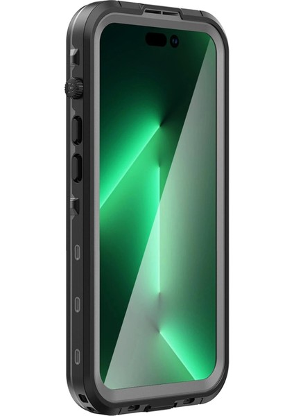 Newface iPhone 14 Pro Kılıf Red Pepper Magneticsafe Su Geçirmez Kılıf - Siyah-Gri fiyatları