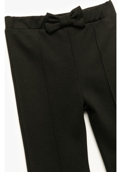 Fiyonklu Viskon Karışımlı Ispanyol Paça Tayt modelleri