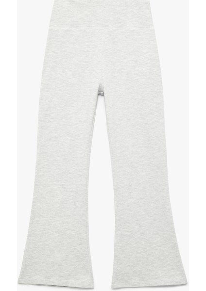 Pamuklu Ispanyol Paça Slim Fit Pantolon