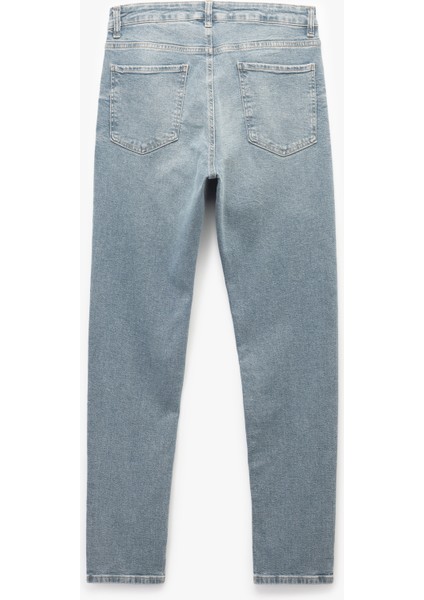 Normal Bel Pamuklu Skinny Fit Jean Pantolon - Michael Jean