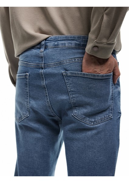 Normal Bel Pamuklu Skinny Fit Jean Pantolon - Michael Jean
