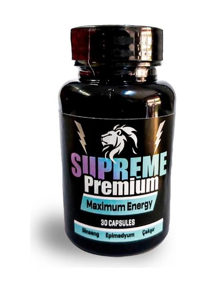 Supreme Premium Erkeklere Özel 30LU Katılık ve Maximum Energy