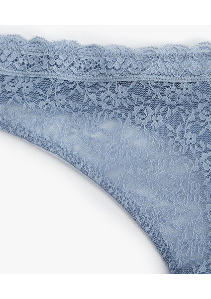 Yarı Transparan Dantelli String Külot modelleri