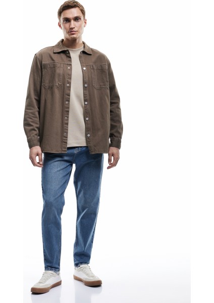 Pamuklu Normal Bel Tapered Fit Jean Pantolon - Joe Jean