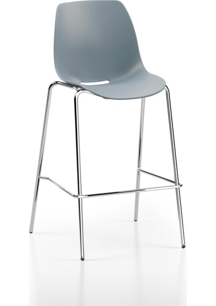 Surf Bar Sandalyesi, Krom Ayak & Mavi fiyatları