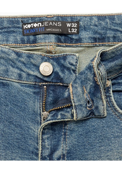 Normal Bel Skinny Fit Jean Pantolon - Michael Jean fırsatları