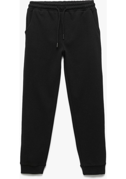 Beli Bağcıklı Cepli Basic Jogger Eşofman Altı