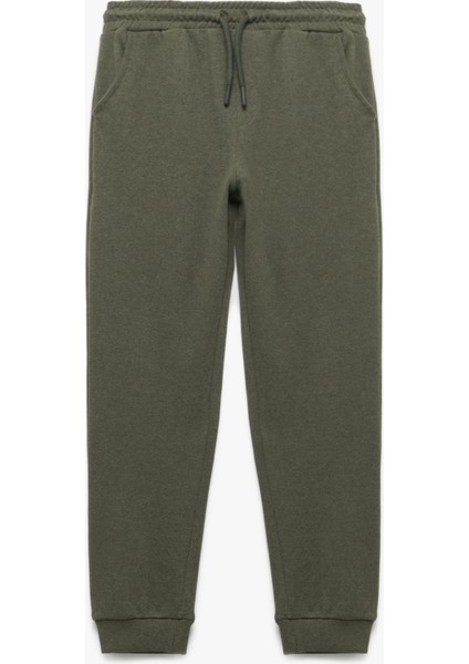 Beli Bağcıklı Cepli Basic Jogger Eşofman Altı