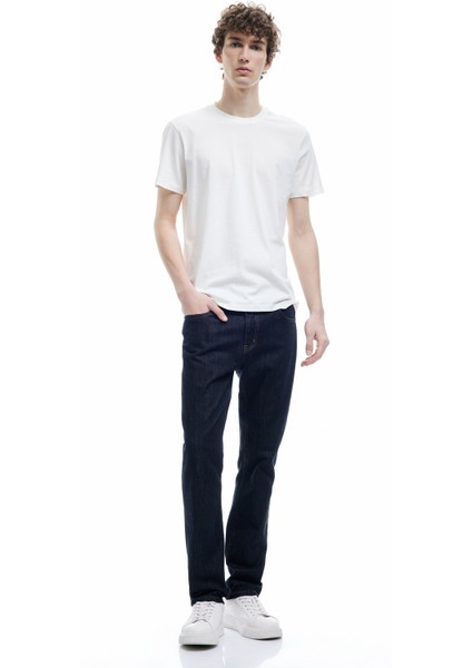 Pamuklu Kısa Kollu Bisiklet Yaka Erkek Basic Tişört fiyatları