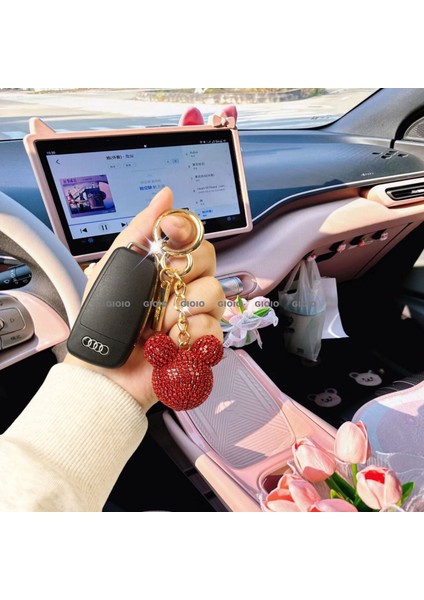 Gıoıo Yeni Hafif Lüks Elmas Dıy Araba Anahtarlık Donanım Aksesuarları Aksesuarları Dıy Yüksek Dereceli Çinko Alaşımlı Toka (Yurt Dışından)