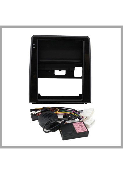 Renault Clıo 5 Low 2021-2023 9,7 Inc Tesla Pıano Blackandroıd Multimedya Çerçevesi - Soket-Canbus