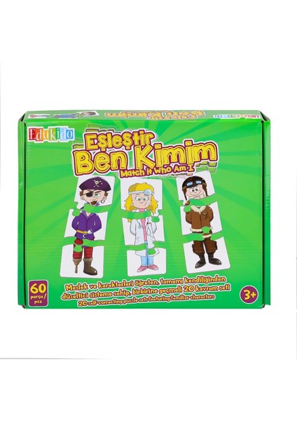 EDU-1014 Eşleştir Ben Kimim -Chiva