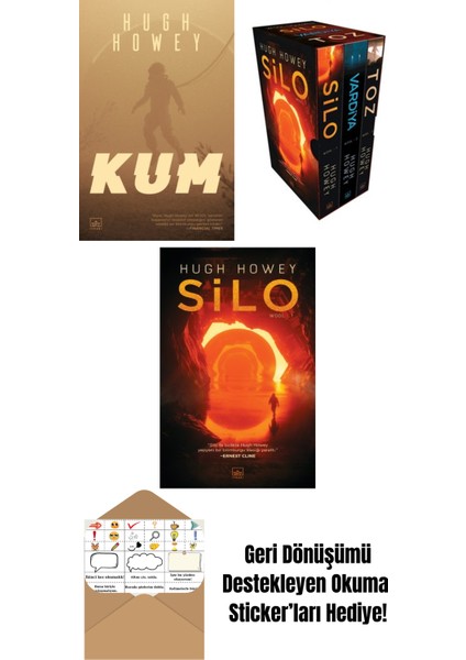 Kum + Wool Serisi Kutulu Set (3 Kitap) + Silo – Wool Serisi 1. Kitap