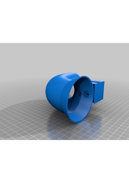 Yarış Arabası Havalandırma Için Hava Kepçesi (Plastik Aparattır) 3D indirimleri