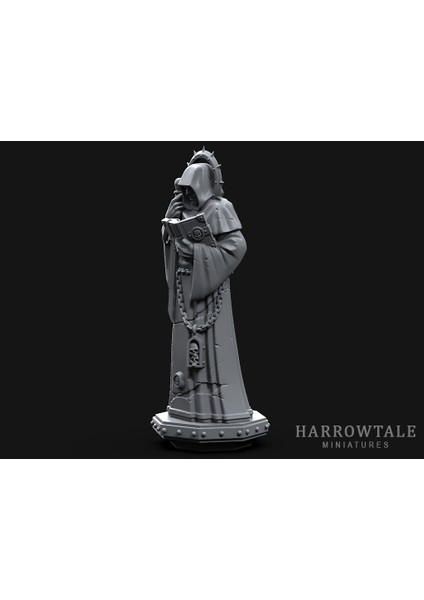 Gotik Kapüşonlu Heykel (Plastik Aparattır) 3D modelleri