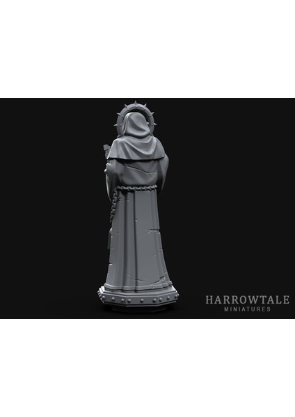 Gotik Kapüşonlu Heykel (Plastik Aparattır) 3D fırsatları