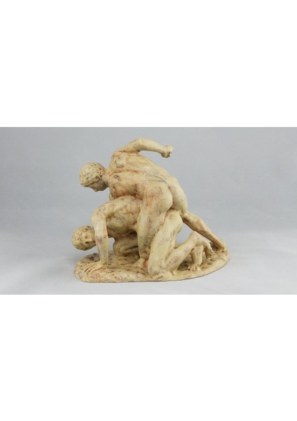 Iki Güreşçi Kavga Ediyor (Plastik Aparattır) 3D indirimleri