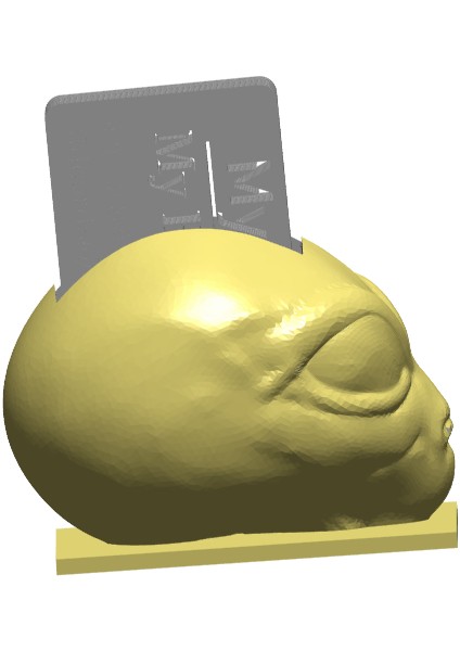 Alan 51 Uzaylı Kartvizit Sahibi (Plastik Aparattır) 3D modelleri