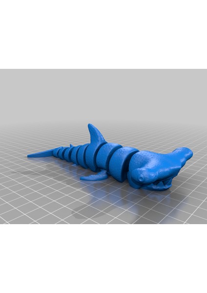 Mafsallı Hummer-Köpekbalığı (Plastik Aparattır) 3D fiyatları