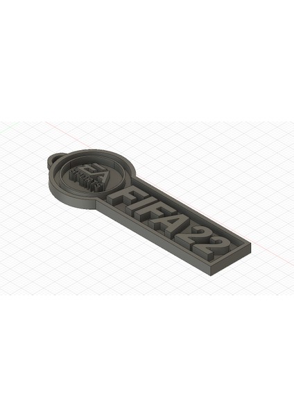Fıfa 22 Anahtarlık (Plastik Aparattır!!!) 3D