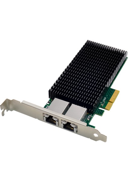ST7319 Intel X540-T2 Dual Port Pcıe X4 10GBASE-T Ethernet Kartı | RJ45 | 10GBPS