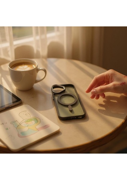 Iphone 16 Uyumlu Kılıf Magsafe ve Şeffaf Lens Koruyuculu fırsatları