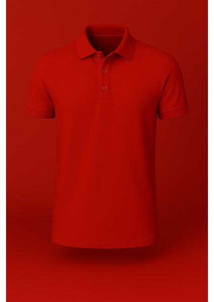 Kaelaurean Erkek Polo Yaka T-Shirt Çekmeyen Pamuklu Kumaş Slim Fit Dar Kesim Kıvrılmazyaka fiyatları
