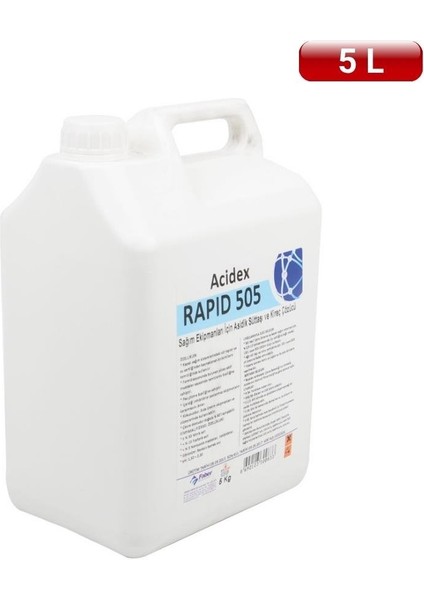 Süt Sağım Sistemi Sağım Ekipmanları İçin Asidik Süttaşı ve Kireç Çözücü (5 Litre)