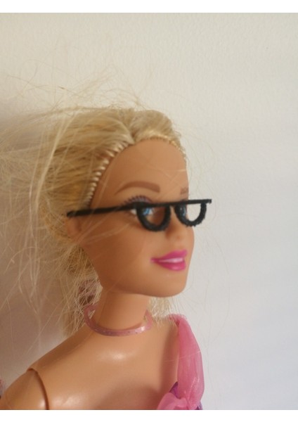 Barbie Için Gözlük (Plastik Aparattır) 3D indirimleri