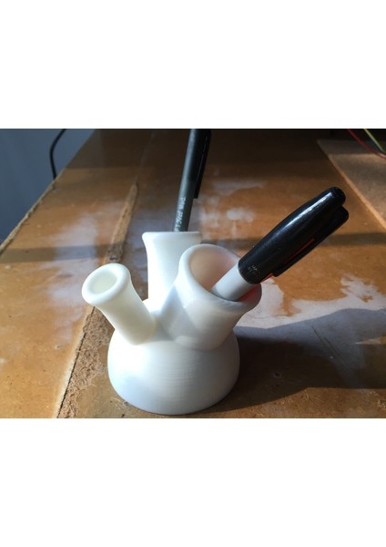 Baskın Kubbe Kalem Tutucu Şey (Plastik Aparattır) 3D
