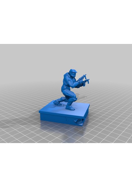 Halo 2 Usta Şef Heykeli (Sadece Plastik Aparattır) 3D modelleri