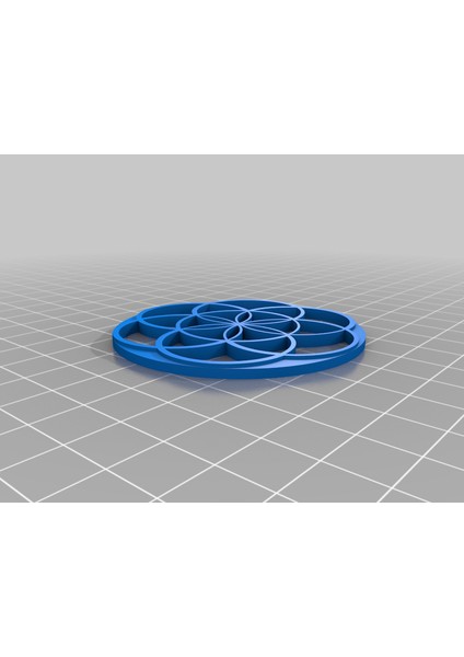 Yaşam Çiçeği Kolye (Plastik Aparattır) 3D fırsatları