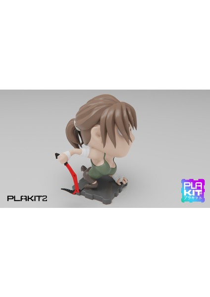 Tomb Raider Lara Croft (Plakit2 Serisi) (Sadece Plastik Aparattır) 3D fırsatları