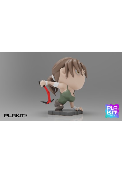 Tomb Raider Lara Croft (Plakit2 Serisi) (Sadece Plastik Aparattır) 3D indirimleri
