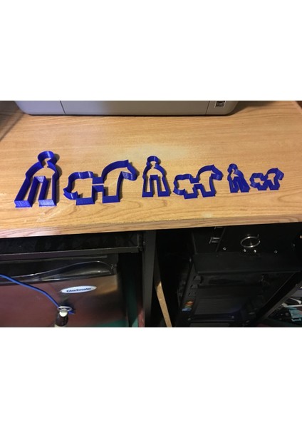 Kurabiye Kesici At ve Binici 3D (Sadece Plastik Aparattır!!!) 3D modelleri