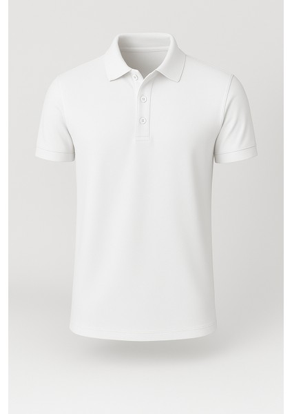 Kaelaurean Erkek Polo Yaka T-Shirt Çekmeyen Pamuklu Kumaş Slim Fit Dar Kesim Kıvrılmazyaka fiyatları