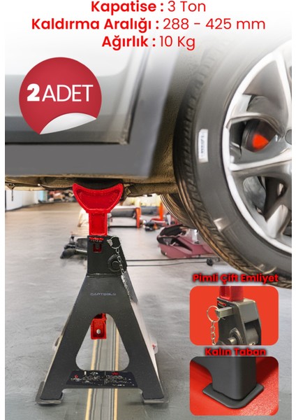3 Ton Kriko Standı GPT107