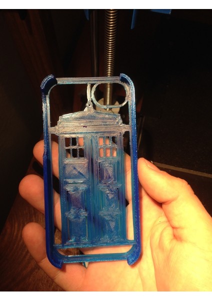 Tardıs iPhone 5 Kılıfı (Plastik Aparattır!!!) 3D indirimleri