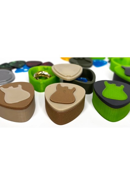 Gitar Seçme Kutusu / Biblo Kutusu ve Seçtikleri (Sadece Plastik Aparattır!!!) 3D fiyatları